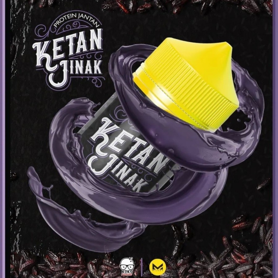 KETAN JINAK KETAN HITAM KETAN 60ML by KOKO SARANG