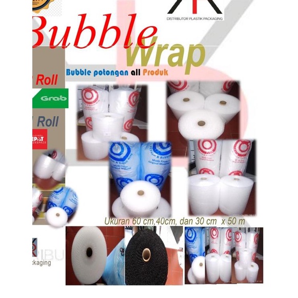 

Bubble Wrap Upack Biru 125cm x 50m