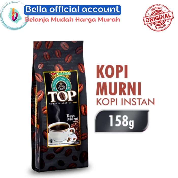 

TOP COFFEE Murni kopi Toraja instan 158 gr - Kopi Murni