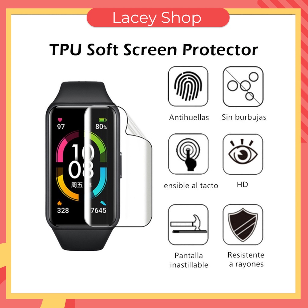 Anti Gores Huawei Band 6 7 8 9 10 3D Screen Protector Huawei Band/ Honor Band 6