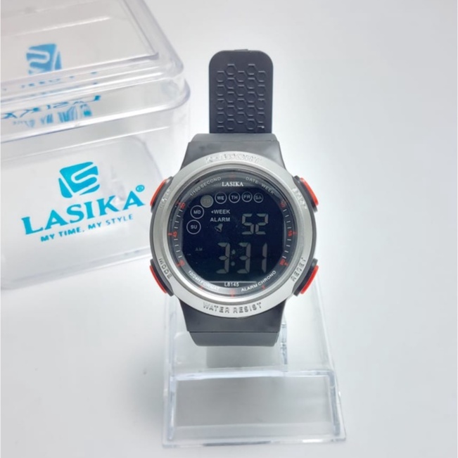 FREE BOX Jam Tangan Digital Unisex Water Resistant ORIGINAL LASIKA Type 8145