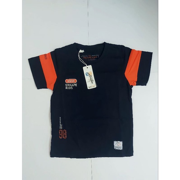 Kaos oblong Erkape anak laki laki size 4