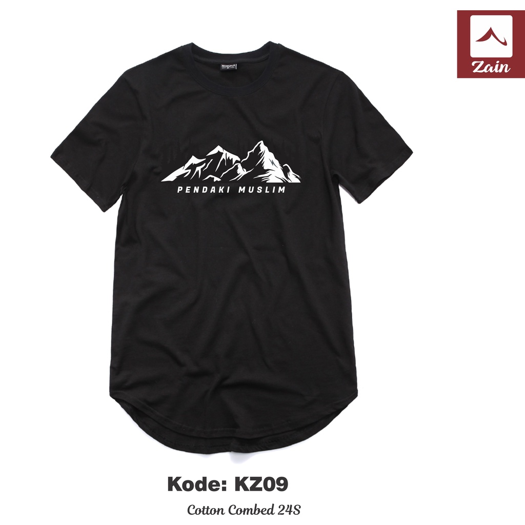Kaos Pendaki Muslim - Kaos Kurta - Kaos Muslim - Kaos dakwah - ZAIN