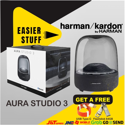 Harman Kardon Aura Studio 3 Bluetooth Wireless Speaker Original Garansi Resmi