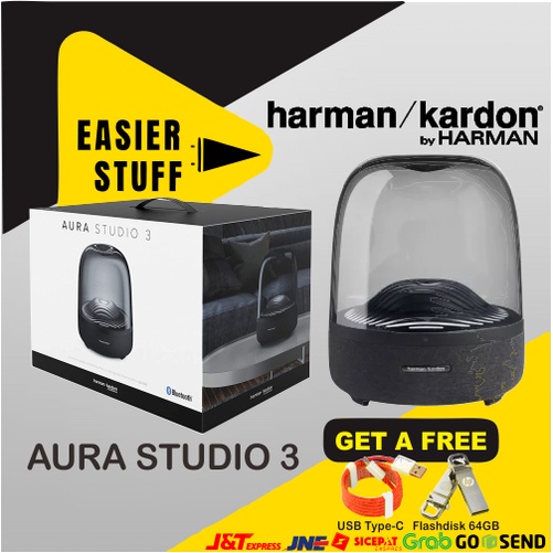 Jual Harman Kardon Aura Studio 3 Bluetooth Wireless Speaker Original