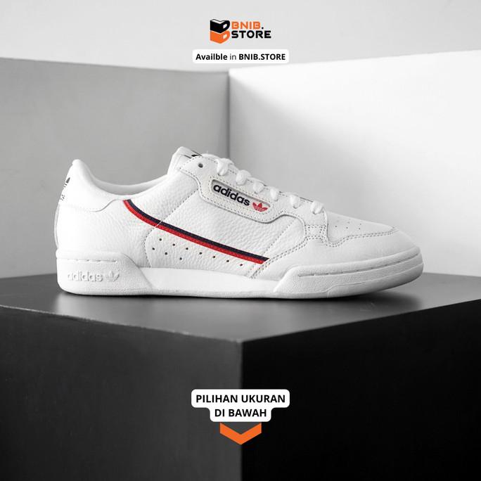 ADIDAS CONTINENTAL 80 WHITE SCARLET [G27706] ORIGINAL