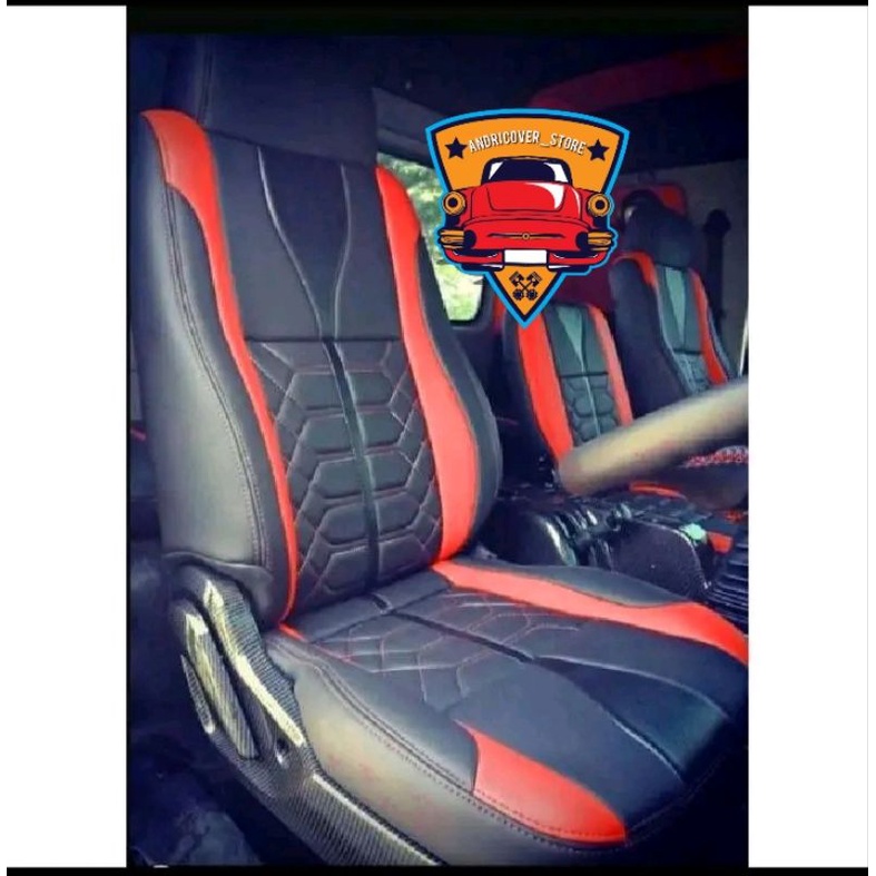 sarung jok mobil truk Hino lohan 500 /sarung jok truk Hino lohan murah /cover jok Hino 500 / bungkus