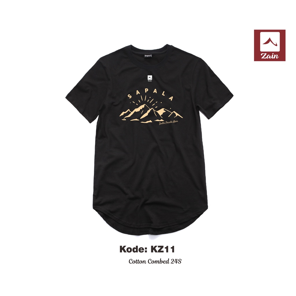 Kaos Pendaki Muslim - Kaos Kurta - Kaos Muslim - Kaos dakwah - ZAIN