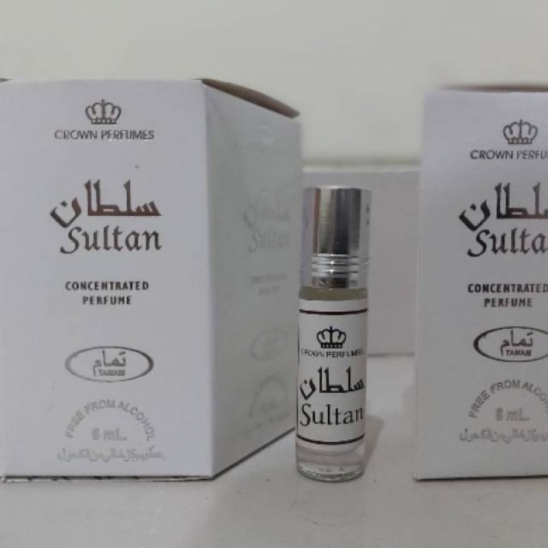 PARFUME TARIM SULTHON / SULTAN 6 ML ROLL ON / TARIM PARFUME FREE ALCOHOL