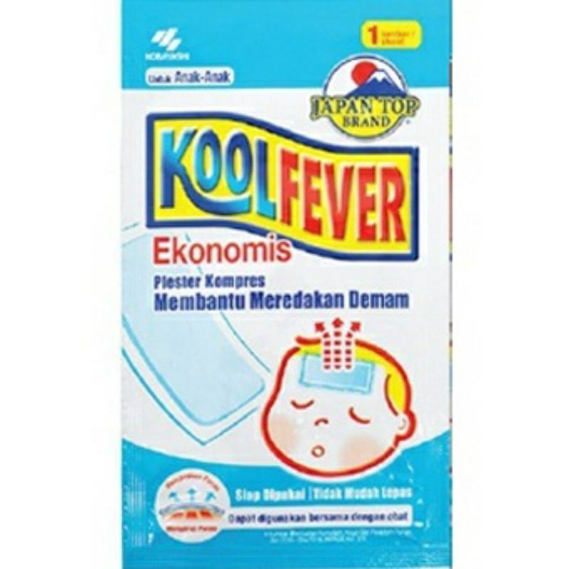 KOOLFEVER Bayi/Anak/Dewasa / Kompres Bayi Kool  Fever / Coolfever murah