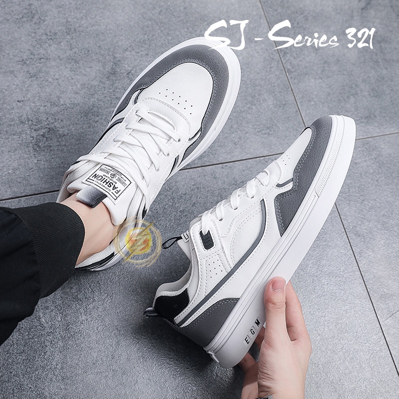 [OOS] Sepatu Sneakers Pria Casual Buat Kuliah atau Nongkrong Kualitas Import Premium -321