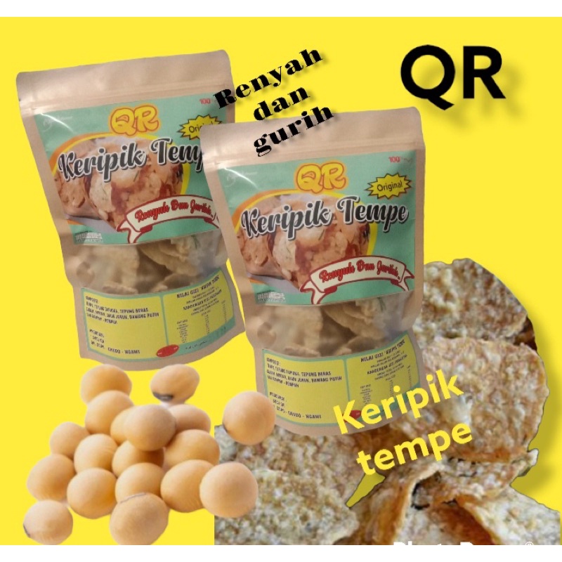 

keripik tempe QR/keripik tempe original