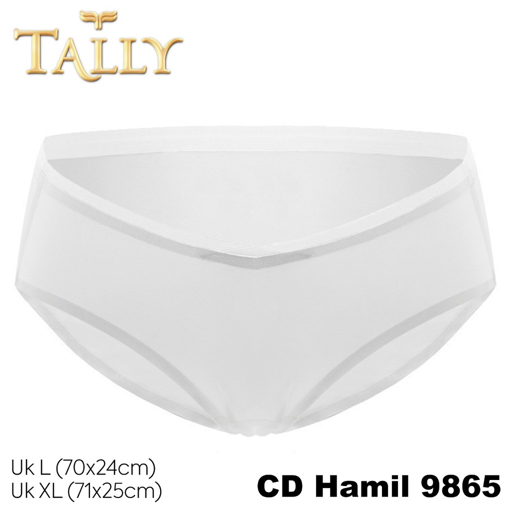 Celana Dalam Hamil Hipster dibawah Perut Muat Kehamilan 0 - 9 Bulan TALLY Maternity CD 9865