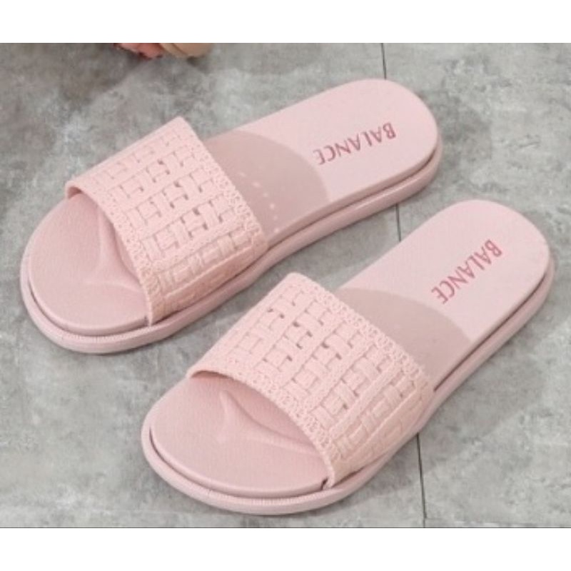 Sandal Slide Import Sandal Wanita HERTI Jaring Sandal Jelly Balance 956