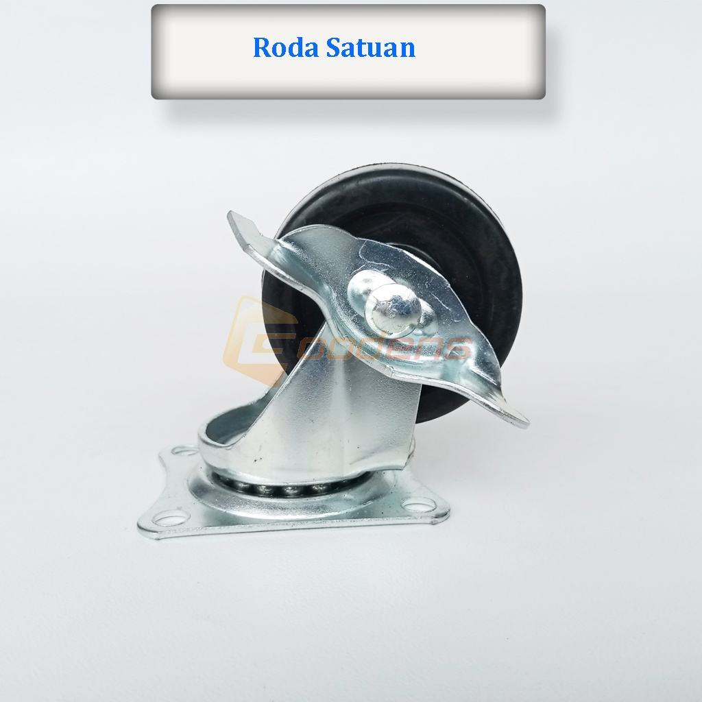 Roda 2 Inch Roda Caster Roda Gepeng satuan