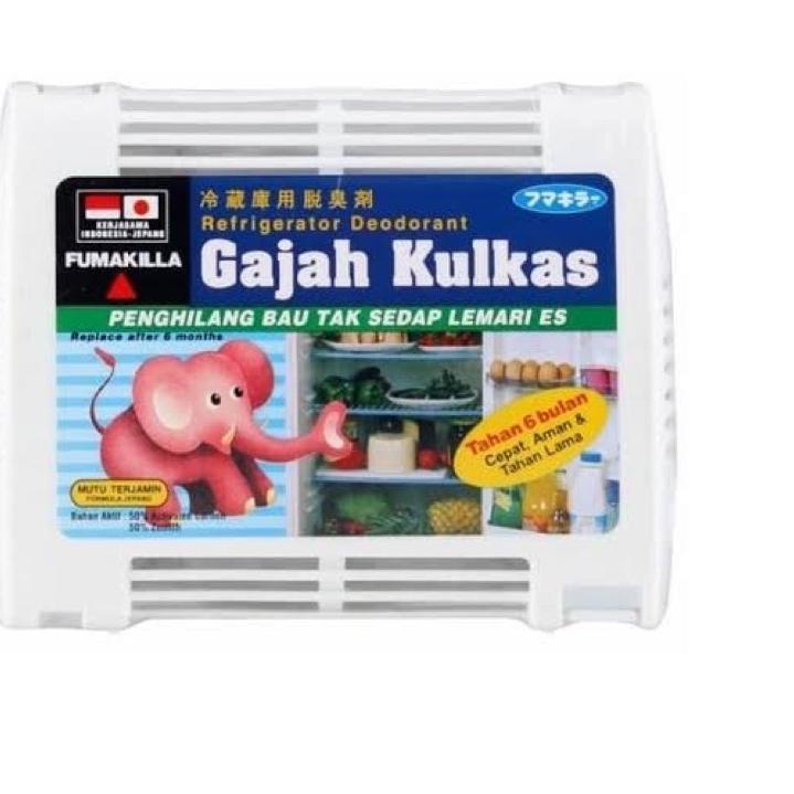 ㅐ Gajah Kulkas Penghilang Bau Kulkas Pengharum Kulkas Anti Kuman Bakteri- Gajah Lemari penghilang ba
