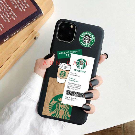 STARBUCKS HITAM VIVO Y12S/VIVO Y21/VIVO Y93 NFJ/VIVO Y93 FJ/ VIVO Y12/VIVO Y15S/VIVO 21 5G/VIVO 23E/