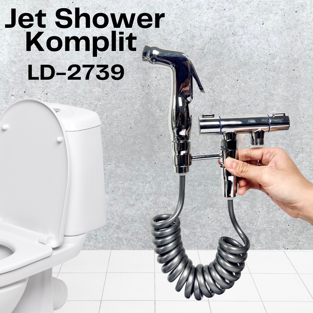 Jual Jet Shower Kloset Toilet Closet Cebok WC Semprotan Duduk Kamar