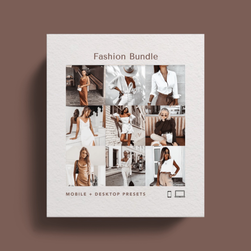 240+ Fashion Bundle Lightroom Preset in 24 Packs Mobile IOS/Android &amp; Dekstop