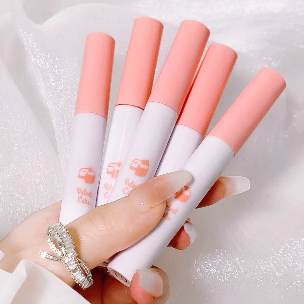 [SET ISI 5] Mugeleen Velvet Cake Lip Gloss Matte