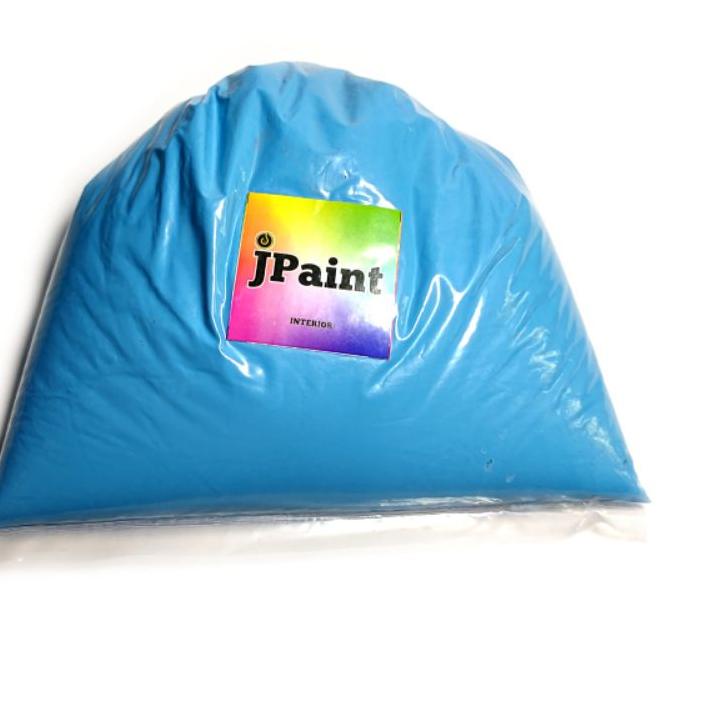 ⇸ Cat tembok kiloan jpaint warna biru tosca 𝕹