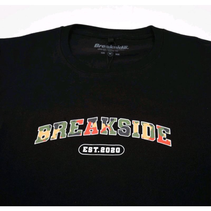 Breakside tshirt Camoarmy Black