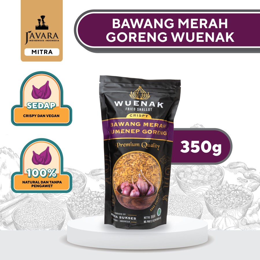 

Javara - Bawang Merah Goreng Pouch 350gr