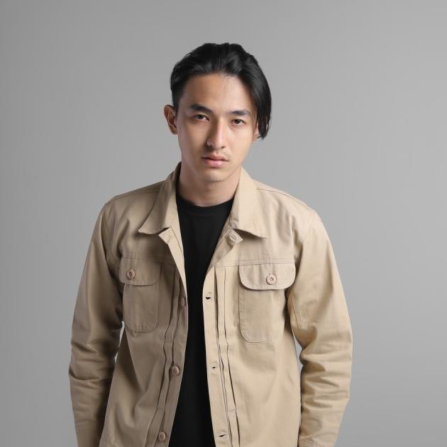Fargo Canvas Jacket Cream - Cream, M
