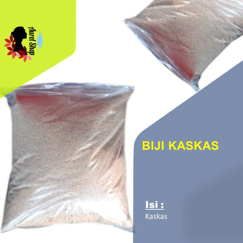 

1kg Biji Kaskas Putih Poppy Seed Promo