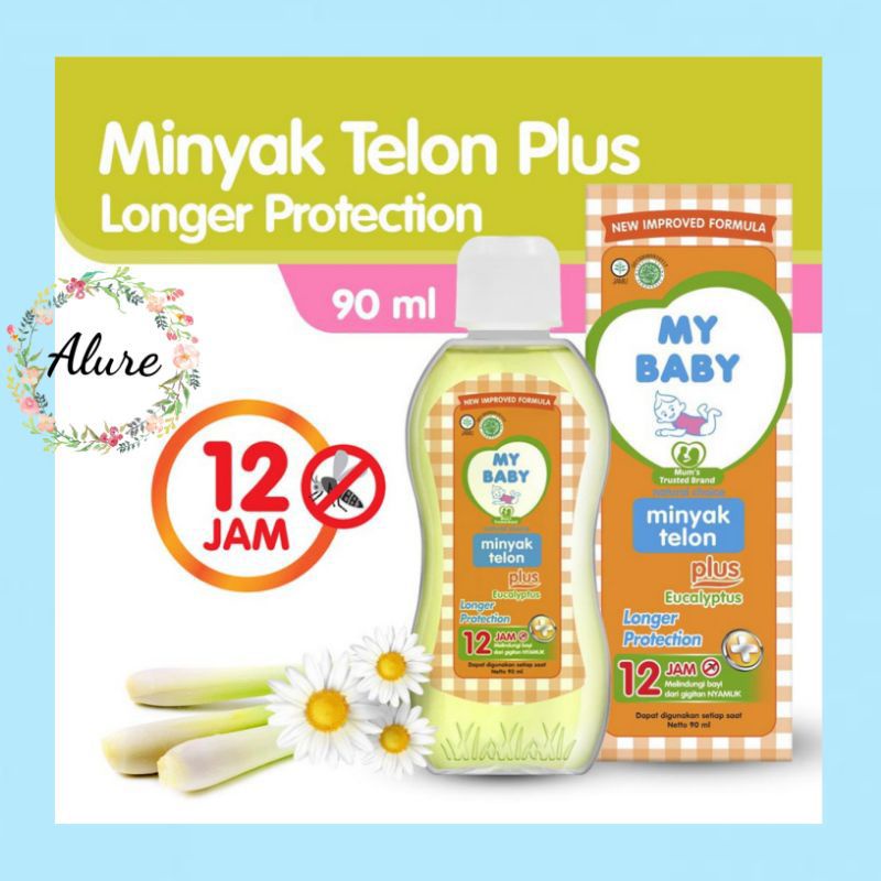 my baby minyak telon 90 ml