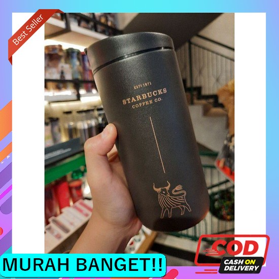 Tumbler Minum Aesthetic Bottle Air Panas Dan Dingin Botol Kaca Bening  Botol Minum Tumbler Starbucks