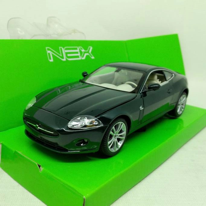 miniatur diecast mobil Jaguar XK Coupe Skala 1:24 ns