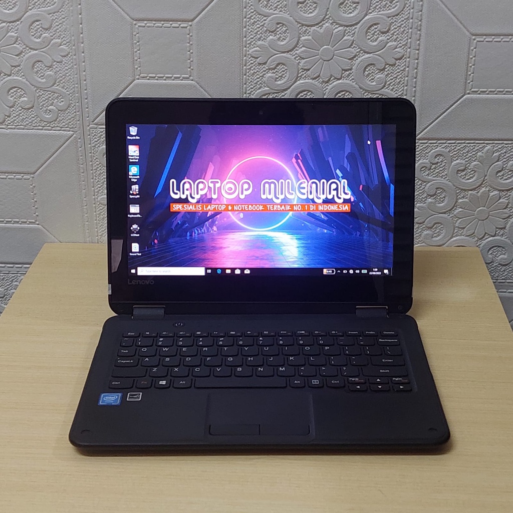 Lenovo Yoga N23 Intel Celeron N3160 Ram 4 GB |SSD 64GB 11&quot;touchscreen Second Bergaransi