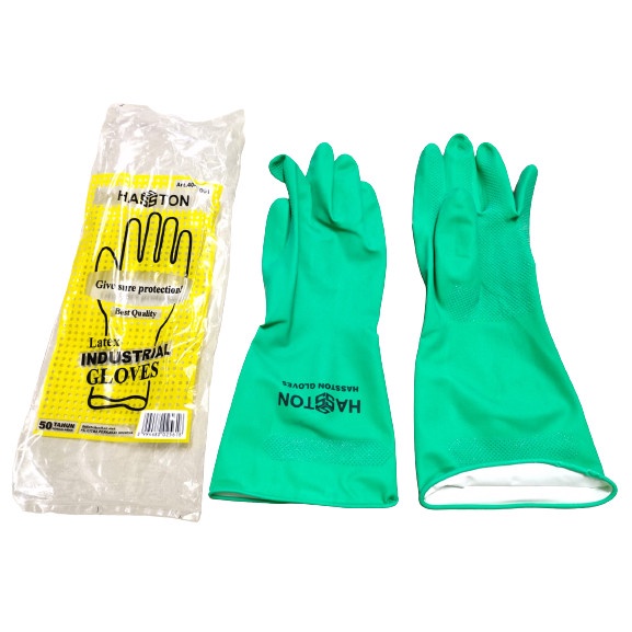 Sarung Tangan Karet Tebal Latex Hijau / Safety Gloves/SARUNG TANGAN LATEX PROHEX HIJAU/SARUNG TANGAN CUCI PIRING BERSIH BERSIH SERRBAGUNA MULTIFUNGSI/ SSARUNG TANGAN KERJA PROYEK/SARUNG TANGAN KARET / SARUNG TANGAN LATEX TEBAL BERKUALITAS