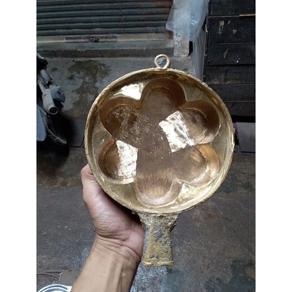 cetakan bingka segi 6 besi kuningan tuangan bingka