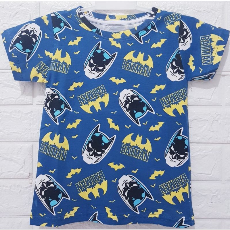 KAOS ANAK/KAOS FULLPRINT/KAOS SUPERHERO