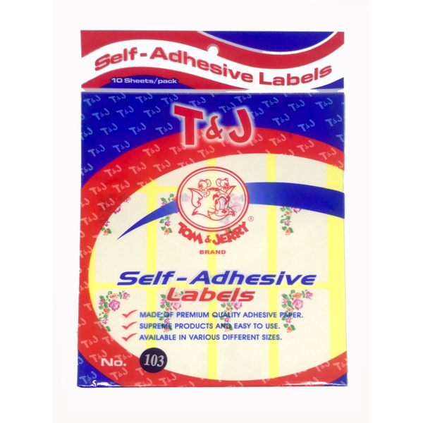 

Gramedia Medan - Tom&Jerry Label No.103 Motif