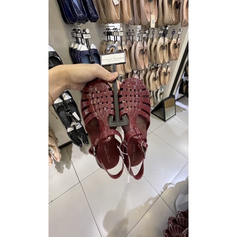 READY STOCK TLTSN the little things she needs jelly shoes murah