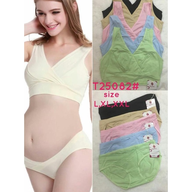 set bra / bh dan celana dalam ibu hamil import