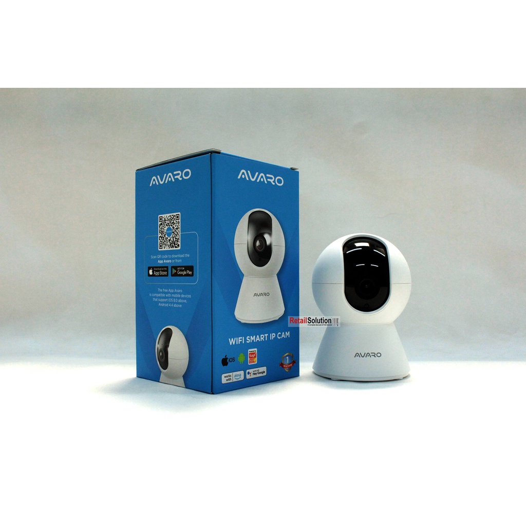 CCTV IPCAM Wireless Live View Android iOS - Avaro Smart IP Cam