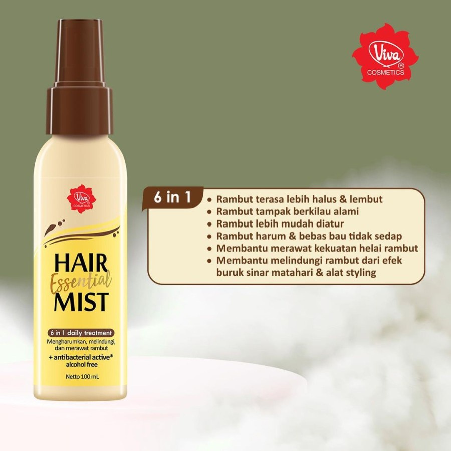 Viva Hair Essentials Mist / Hair Mist / Pewangi Rambut / Pengharum Rambut