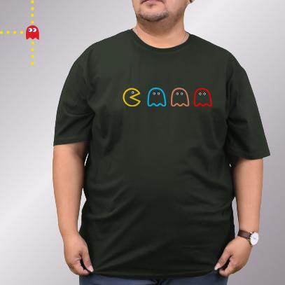 KAOS PRIA JUMBO COTTON COMBED 30S DISTRO BAJU OBLONG BIG SIZE XXXXXL - Army, M