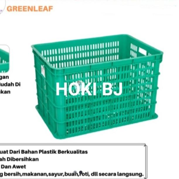 

Box Container 9208 L ATARI GREEN LEAF/ Keranjang Industri/Serbaguna