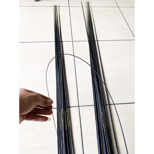 fiber solid lentur | fiber joran ujungan 100cm,120cm