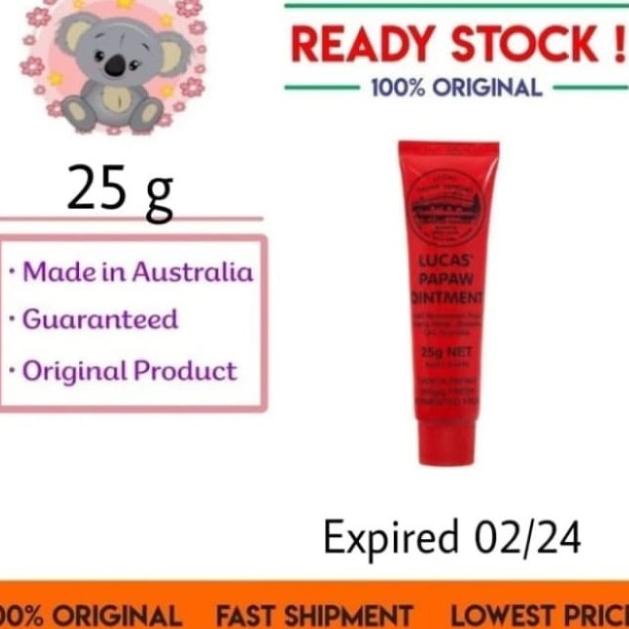Lucas papaw ointment 25gr ORI Australia
