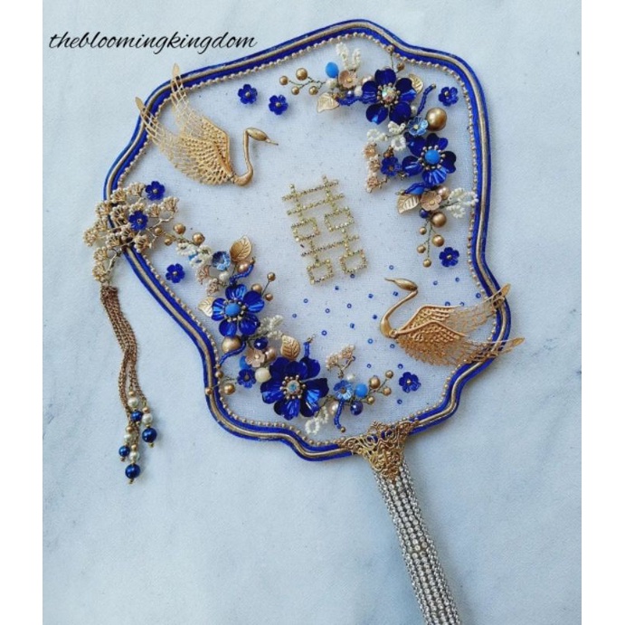 Kipas Sangjit Engagement Lamaran Tingjing Oriental Premium