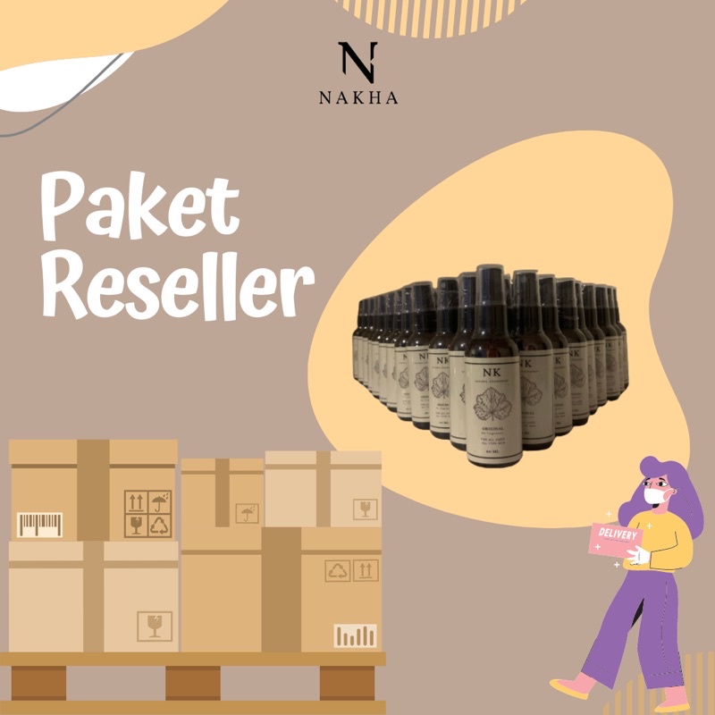 NK Natural Deodorant Paket Reseller