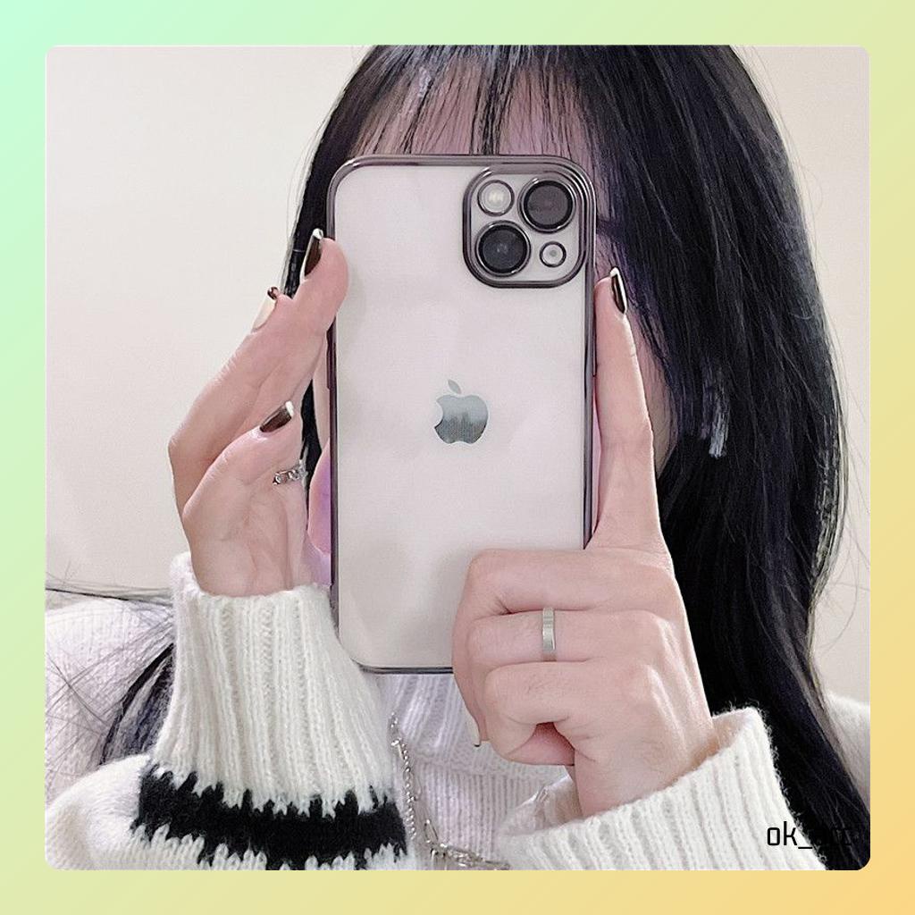 Case FJ06 Casing Pelindung Lensa Kecil Kamera for Iphone 7 8 7+ 8+ X Xs Xr Max 11 12 13 14 14+ Plus 14Plus Pro Max