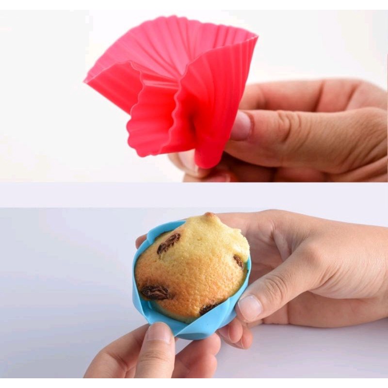 Cetakan Muffin Cup Silicone / Cetakan Silikon Cup- Mangkok Cup Silicone