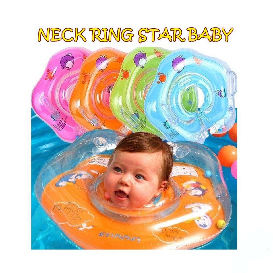 Pelampung Renang Leher Bayi/ Neck Ring / Pelampung Ban Leher Berenang Bayi